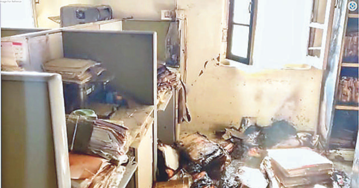 Fire at secretariat: Promotion files of gazetted officers burnt